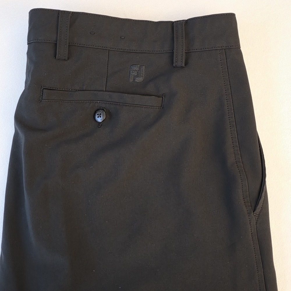 FootJoy FJ Men Black Performance Stretch Golf Athletic Pockets‎ Pants Size 38X32
